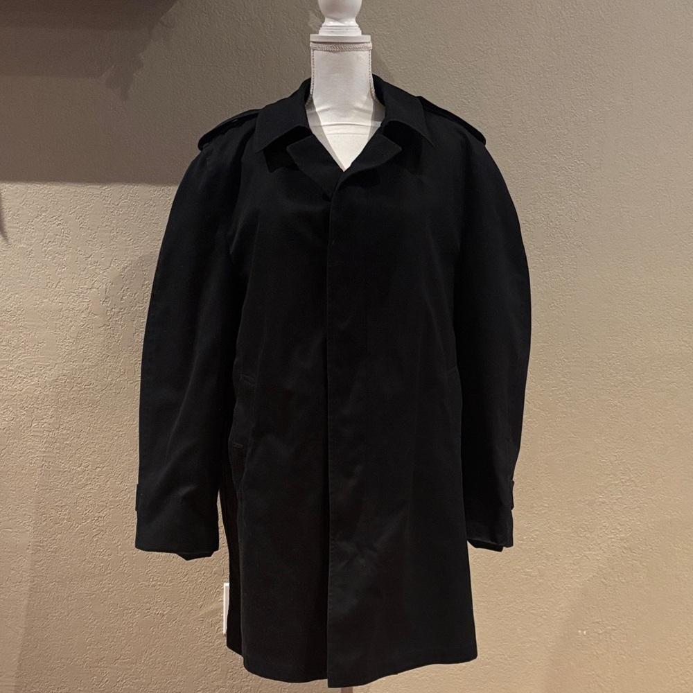 Men's London Fog Black Coat